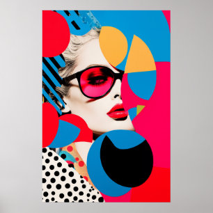 Fotokollage för popup-bild poster