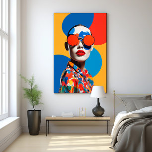 Fotokollage för popup-bild poster