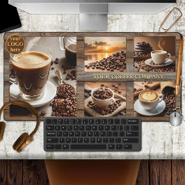 Fotokollage för Rustic Wood Coffee
