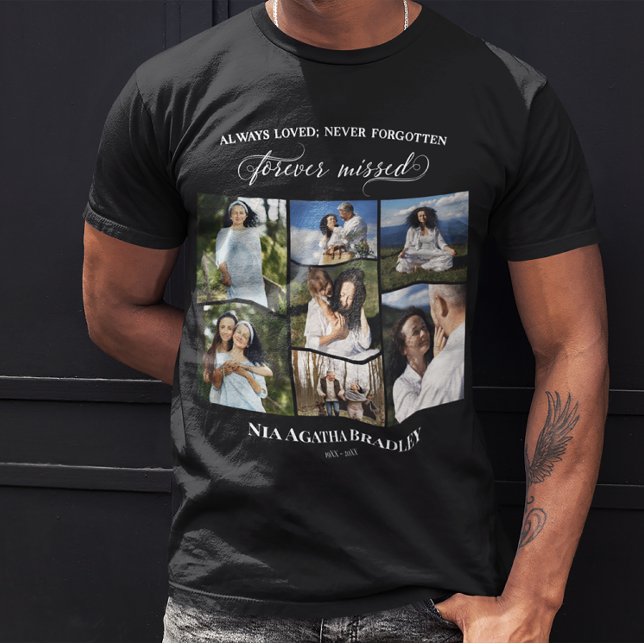 Fotokollage för saknade Eleganter T Shirt (Skapare uppladdad)