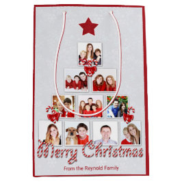 Fotokollage för Tasty Candy cane Julgran