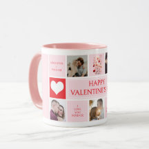 Fotokollage för valentines day Personlig