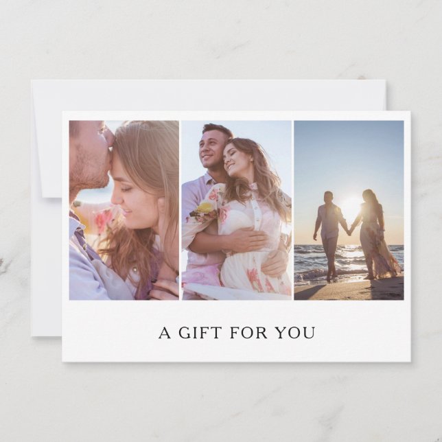 Fotokollage Fotography Gift-certifikat (Framsida)