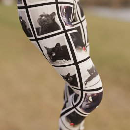 Fotokollage Framed Pet Bild Leggings