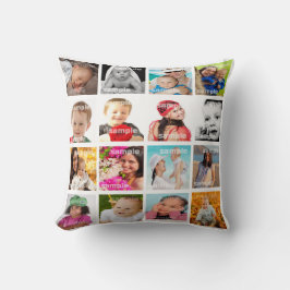 Fotokollage gör din egen DIY Pillow V2 Kudde