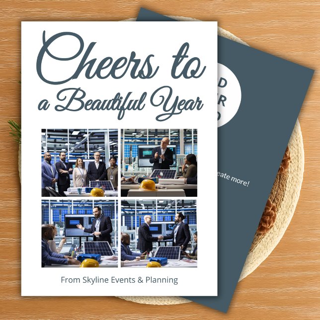 Fotokollage-Helgdag kort för återförsäljare (Skapare uppladdad)