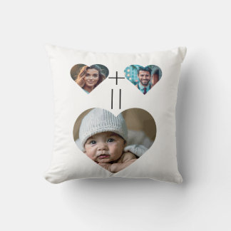 Fotokollage i anpassadet Hennes Him = Baby Kudde