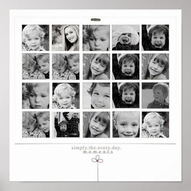 fotokollage i instgram poster (Framsidan)