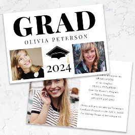 Fotokollage-klass för 2024 Studenten Meddelande
