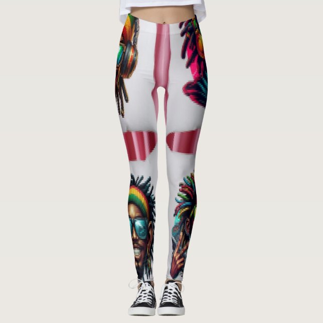 Fotokollage Leggings (Framsida)