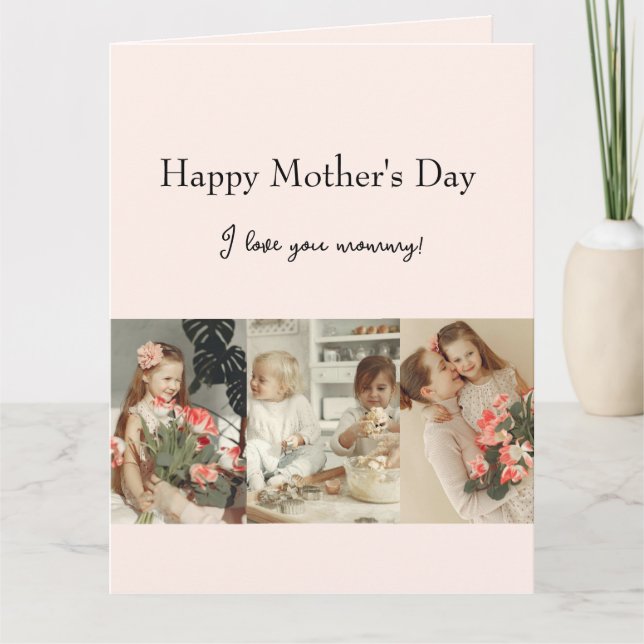 Fotokollage & Meddelande - Personlig present | (Framsida)