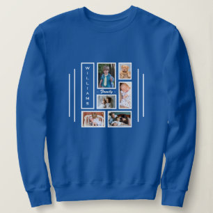 Fotokollage Modern Trendig Blue-Personlig T Shirt