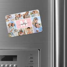 Fotokollage Monogram Bild