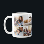 Fotokollage Mugg för uppspelningsfamiljen Lycklig<br><div class="desc">Barnen, husdjuren, gitarren.. Det kan vara svårt att få allt på din favoritfamilj mugg. Men det här 10 fotokollage mugg kan vara svaret på alla dina böner - det är perfekt att skapar dig att inte lämna ut någon. Den rutnätsformade designen mönster ge i din fotosamling är en uppfriskande struktur,...</div>