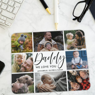 Fotokollage ''pappa' Vi Kärlek dig Musmatta