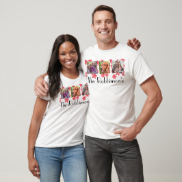 Fotokollage Personlig Jul T Shirt