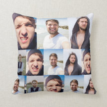 Fotokollage sätta Ansikte på en