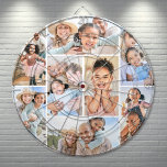 Fotokollage Simple Elegant Bild Darttavla<br><div class="desc">Den här personligen har en enkel 8-fotokollage, skapar den som en roligt och meningsfull keepy för alla tillfälle. Med varje fotoplats kan du visa favoritminnen - oavsett om det är familjeögonblick, semesterbilder, vänner, husdjur eller något annat som ger ett leende. En underbar gåva till Far-dagen, Mor-dagen, födelsedagar, jul eller bara...</div>
