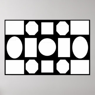 Fotokollagemall nr 01 poster
