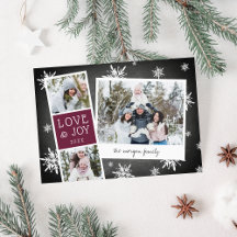 Fotokollokort för Snöfotobooth-Helgdag