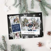 Fotokollokort för Snöfotobooth-Helgdag