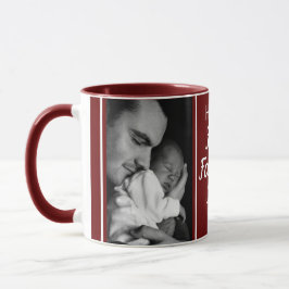 Fotokolon lycklig första Fars dag 2 Mugg