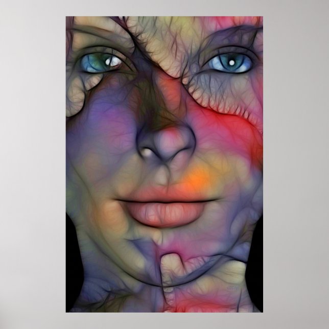 Fotokomponering - Medina Woman Poster (Framsidan)