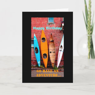 Fotokonst kayaks kort