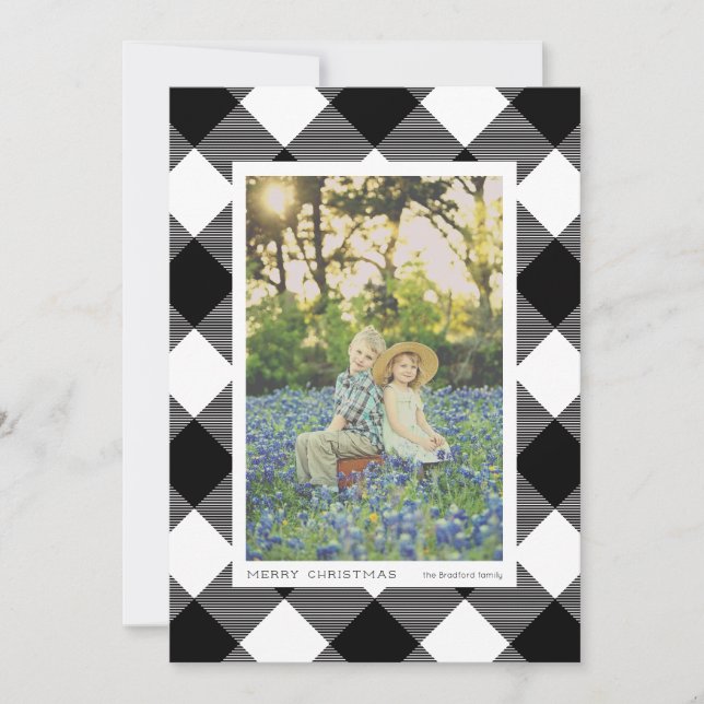 Fotokontroll av vit och svart buffel - Helgdag (Framsida)