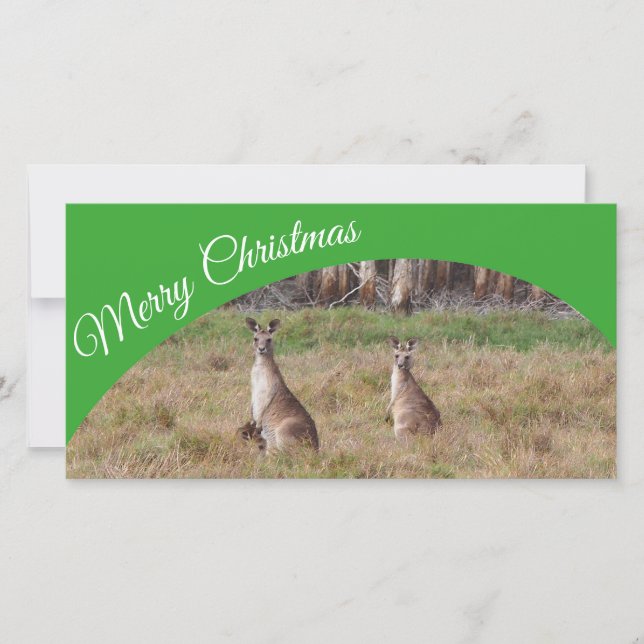 fotokort för australiska God jul Julkort (Framsida)