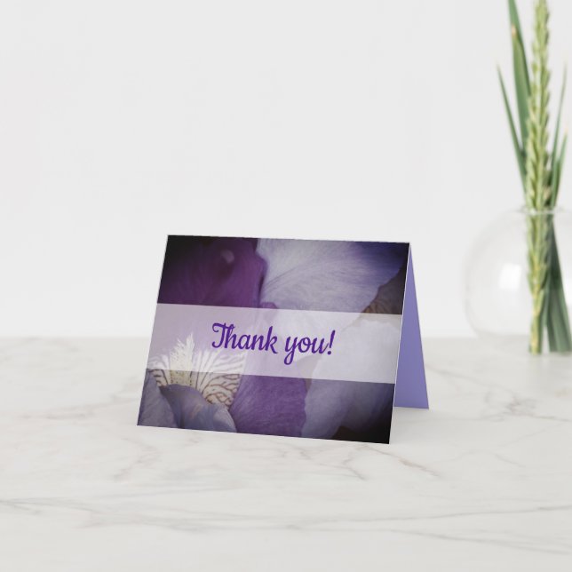 Fotokort för blomma Löv Kort (Framsida)