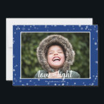Fotokort för Cute Kärlek och Light Hanukkah Helgda Julkort<br><div class="desc">Snyggt och sött Hanukkah-Helgdag-fotokort är perfekt för alla dina vänner och din familj den här julhelgen. Anpassa texten med din familj namn och året och byt ut bild mot ett foto av dina barn,  husdjur eller hela familjen.</div>