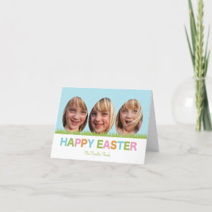 Fotokort för Egg Ramar Påsk Helgkort