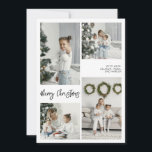 Fotokort för God jul-familjen Julkort<br><div class="desc">Skapa ett varaktigt intryck den här säsongen med ett unikt helgdag-kort. Den här enkla mallen har en ren,  modern design. Anpassa den med din information och gör den unik för dig!</div>