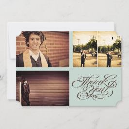 Fotokort för Grad Student Studenten TACK Meddelande