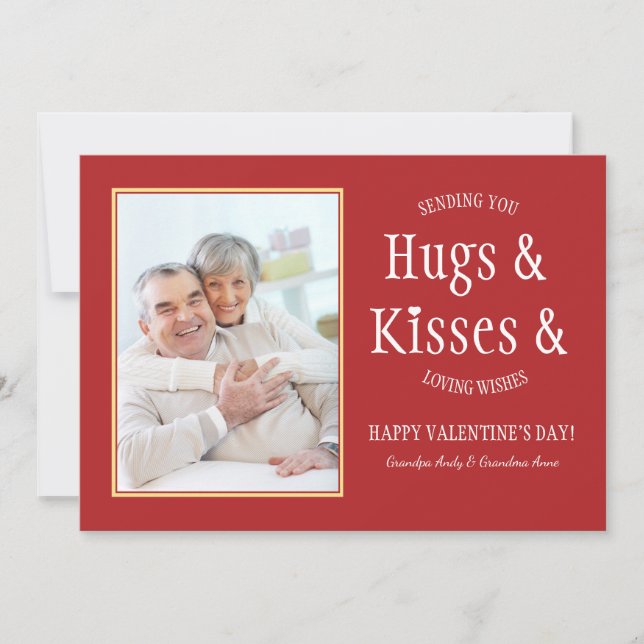 Fotokort för hakar och kisser julkort (Framsida)