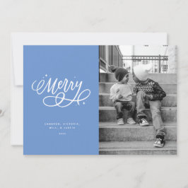 Fotokort för Helgdag för skräppost i bubblor Julkort
