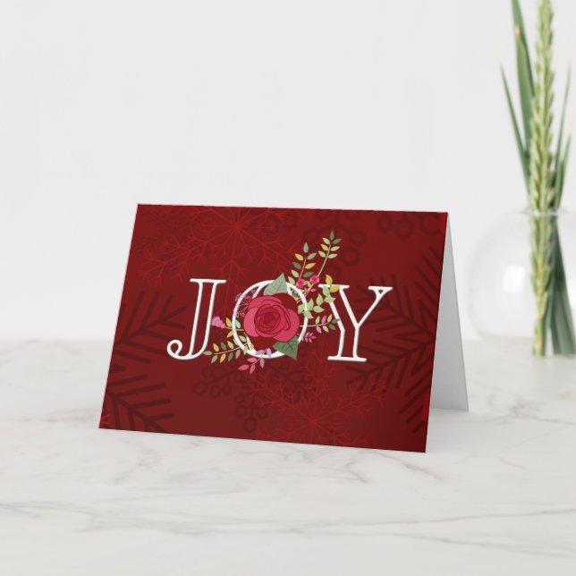 Fotokort för helgdag Joy Folder Helgkort (Framsida)