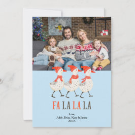 Fotokort för julgransfamiljen Cute i Helgdag Julkort