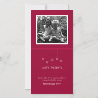 Fotokort för lodrät 1 julkort