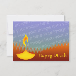 Fotokort för lycklig diwali