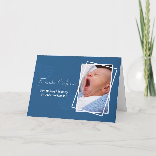 Fotokort för mappade Tack Boys (Framsida)