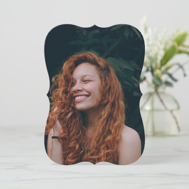 Fotokort för minnesanteckningsbok för begravningss (Stående Fram)