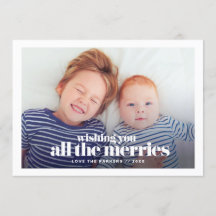 Fotokort för modern typografi-Helgdag