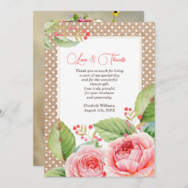 Fotokort för möhippa Tack Anpassningsbar