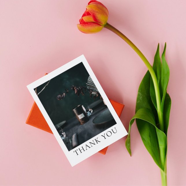 Fotokort för Tack av tänjljus Visitkort (Skapare uppladdad)