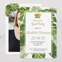 Fotokort för tropisk grönt guld 2018