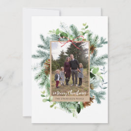 Fotokort för vattenfärg i god jul