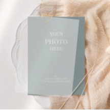 Fotokort för Vellum Spara datum