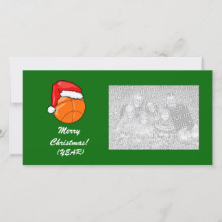 Fotokort - julbasket julkort